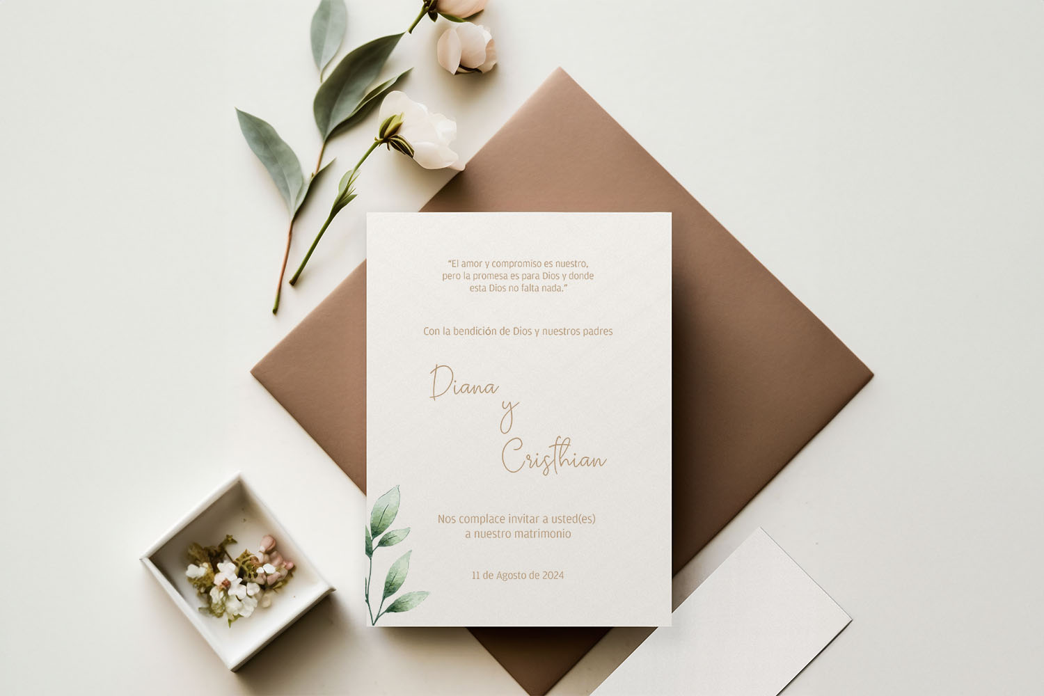 Elegant Wedding invitation